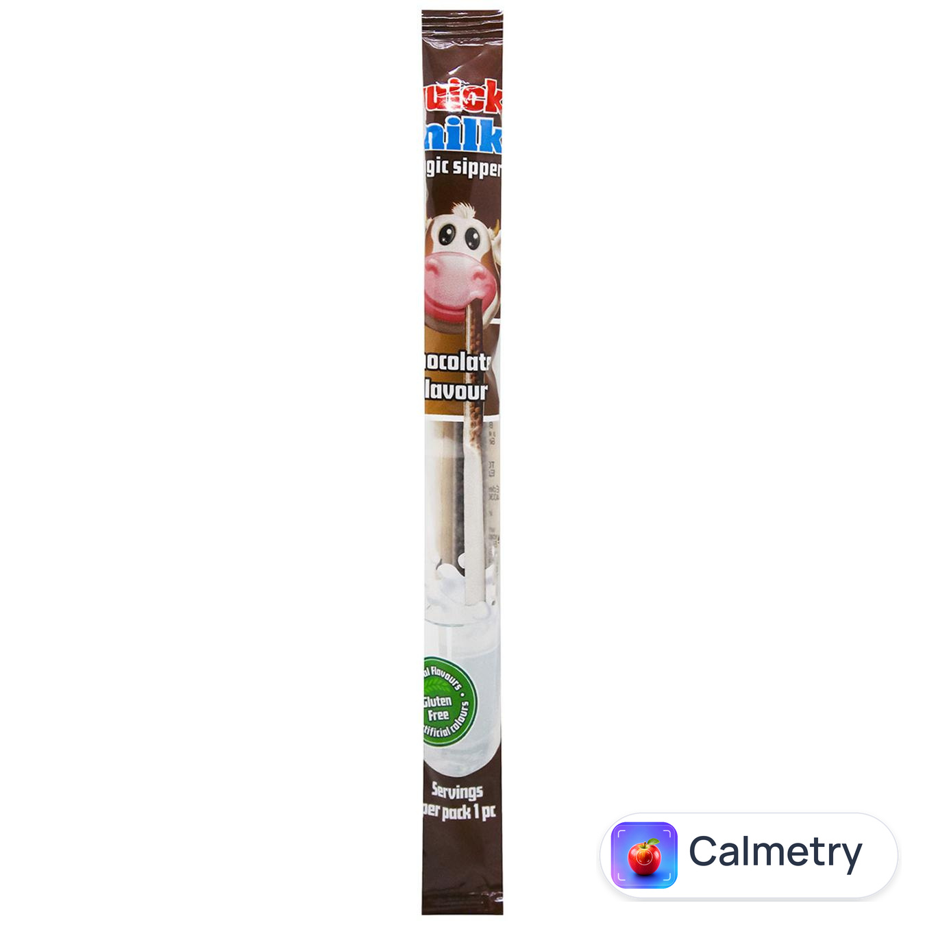Трубочки Quick Milk для молока зі смаком шоколаду 30г