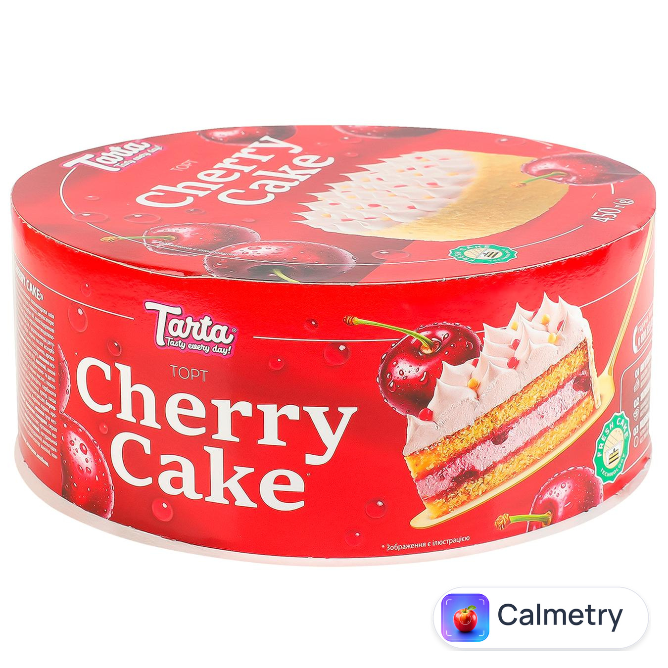 Торт Tarta Cherry Cake бісквітний 450г