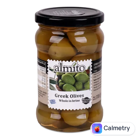 Оливки Almito «Королівські» зелені з кісточкою
