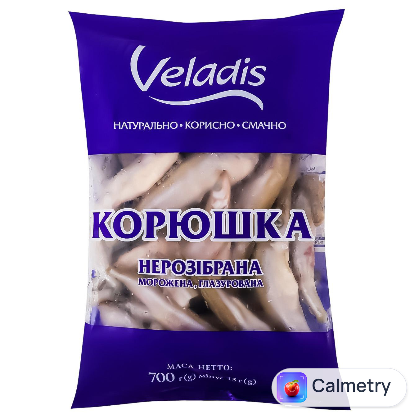 Корюшка нерозібрана Veladis 700г