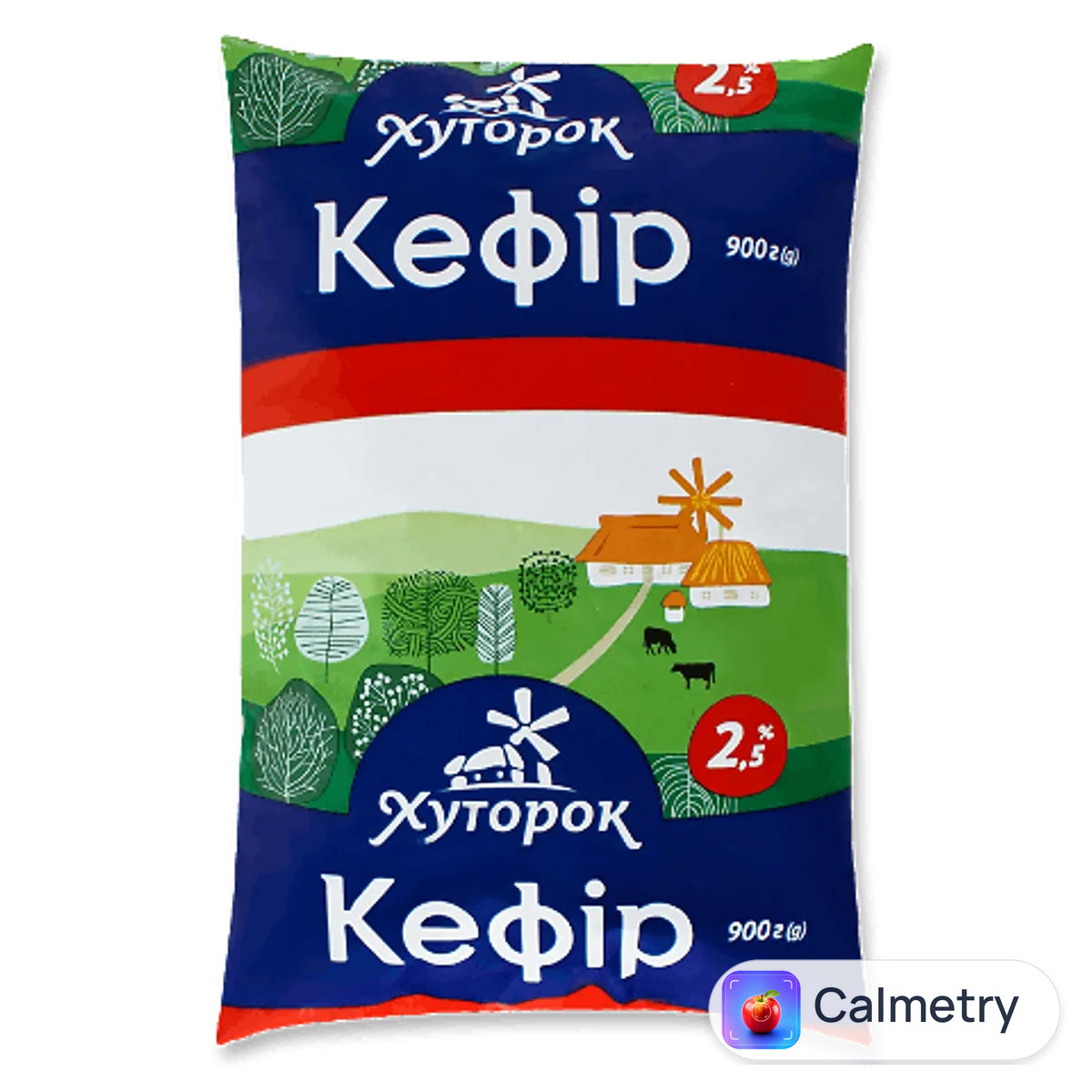 Кефір «Хуторок» 2,5% 900г