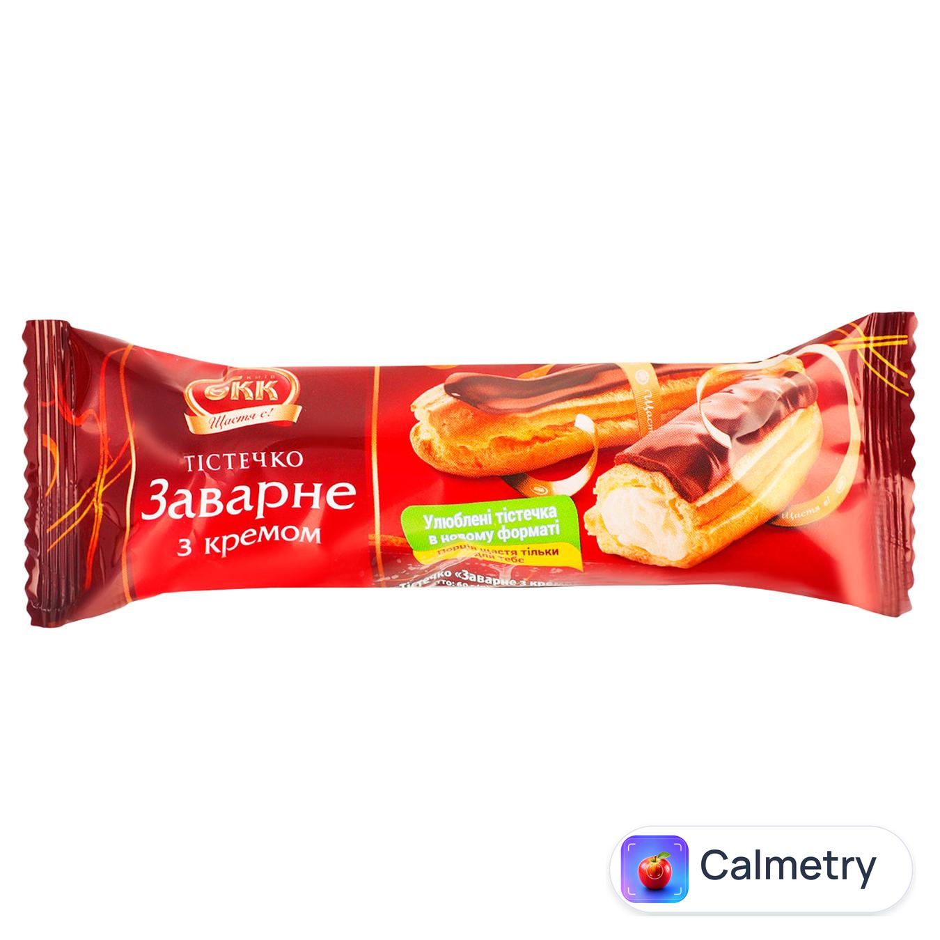 Тістечко БКК Заварне з кремом 60г — фото продукту