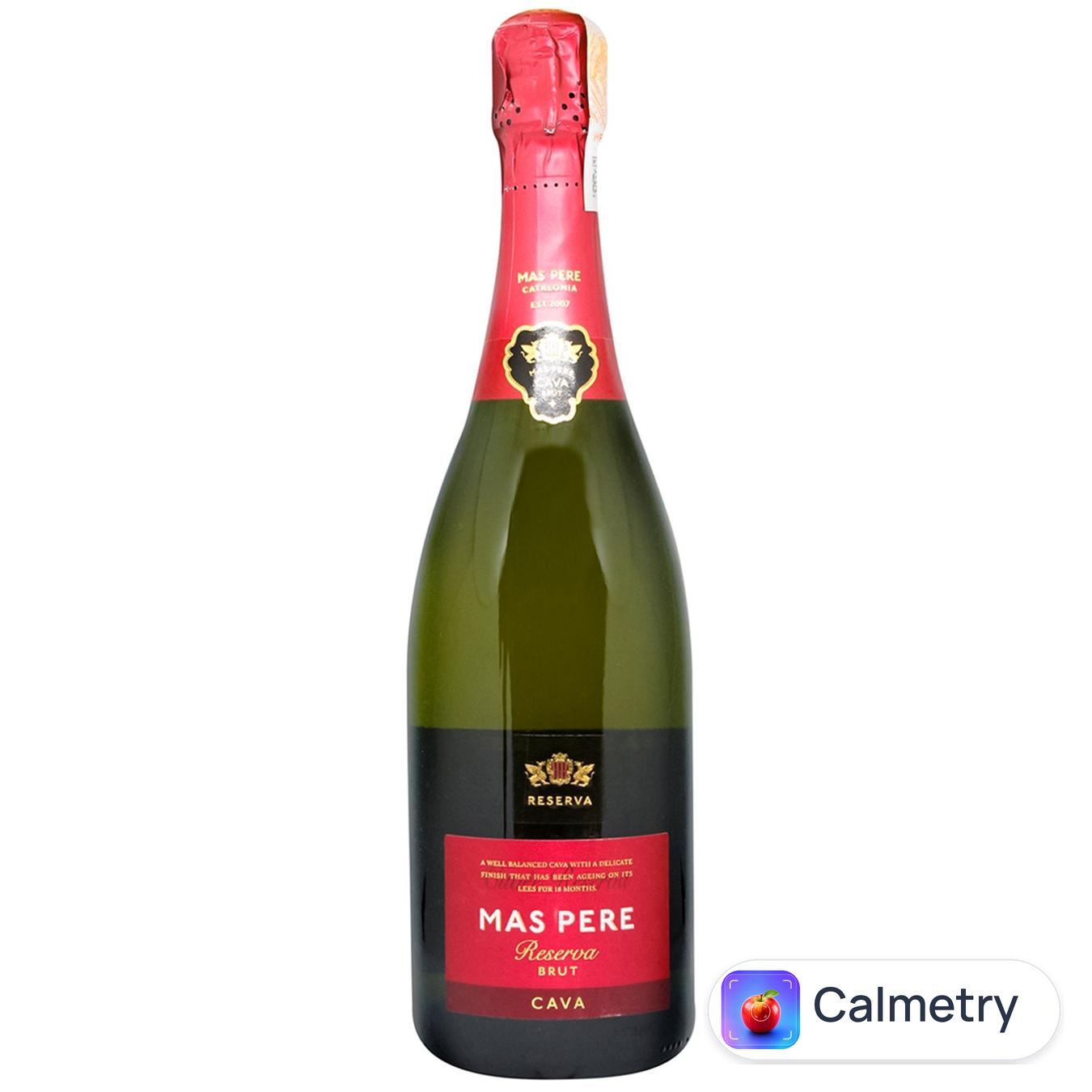 Вино ігристе Mas Pere Reserva Brut біле брют 11,5% 0,75л