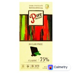 Шоколад чорний Pure Delight класичний без цукру 90г