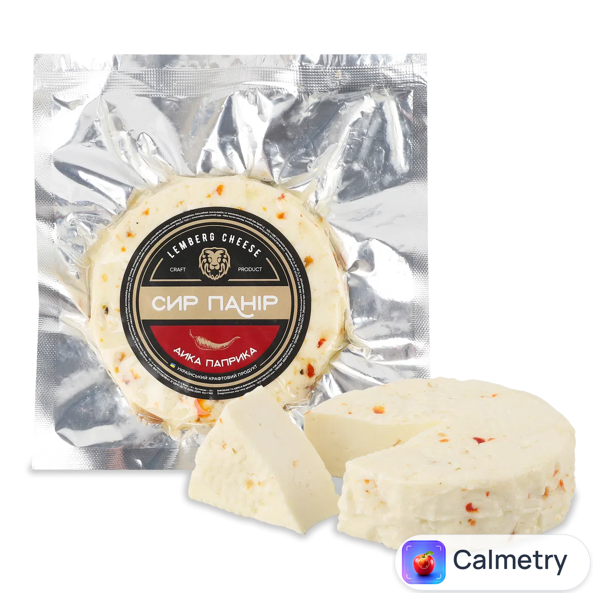Сир Лавка традицій Lemberg Cheese Панір Дика паприка 46%