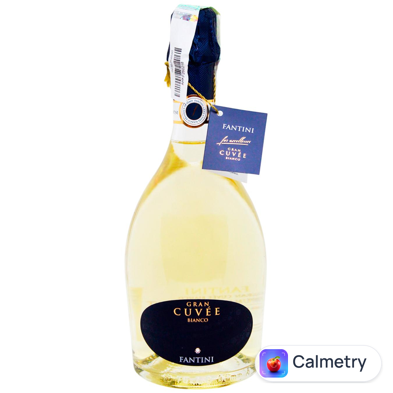 Вино ігристе Fantini Farnese Gran Cuvee Bianco біле брют 12% 0,75л
