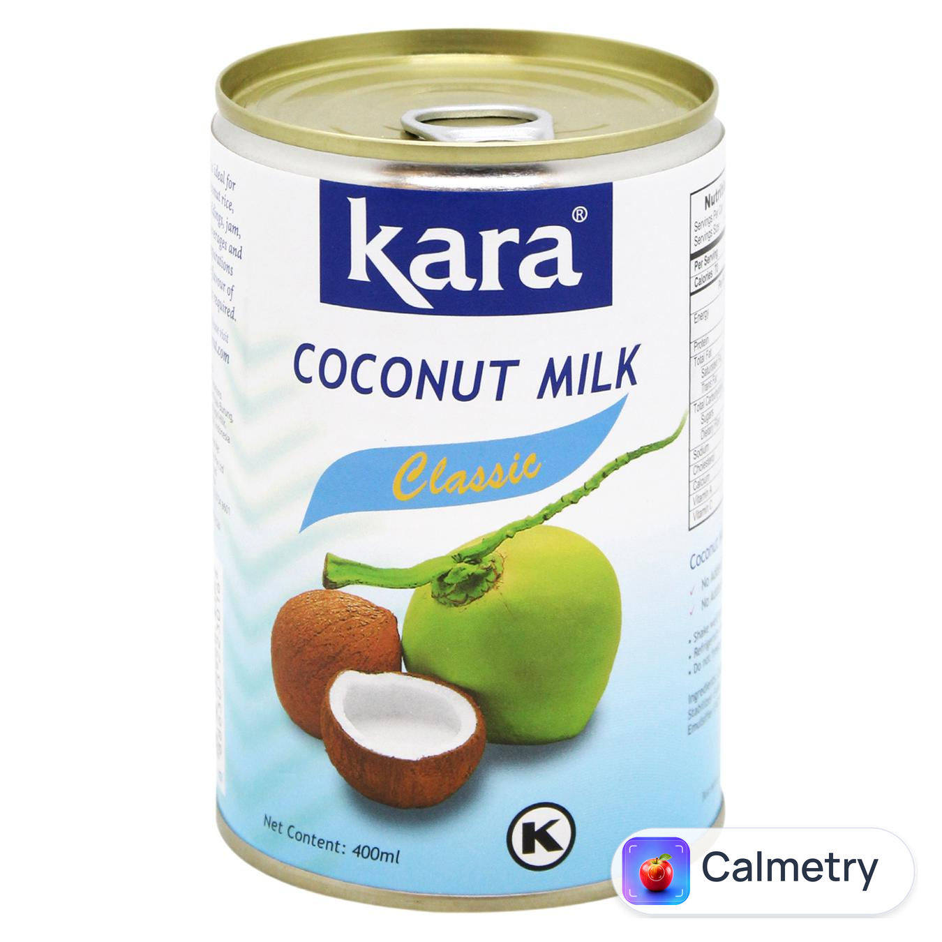 Молоко кокосове Kara Classic 17% 425мл — фото продукту