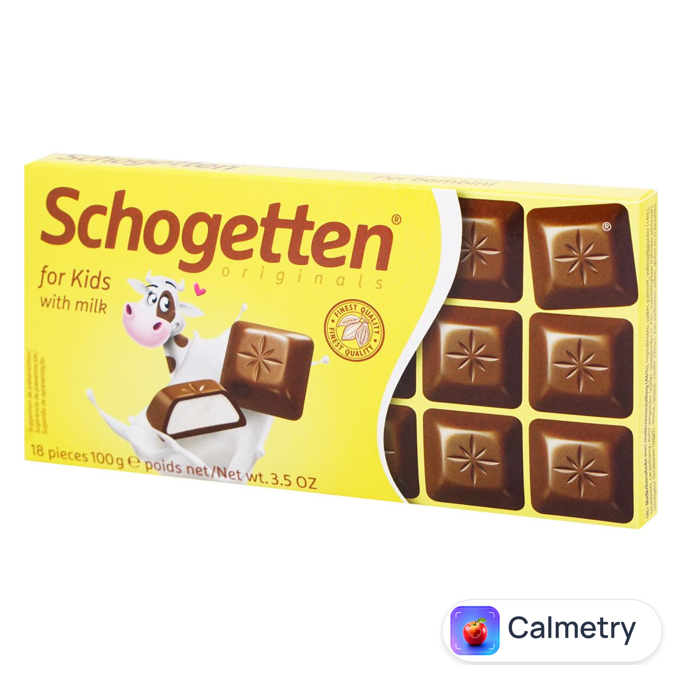 Шоколад молочний Schogetten For Kids 100г — фото продукту