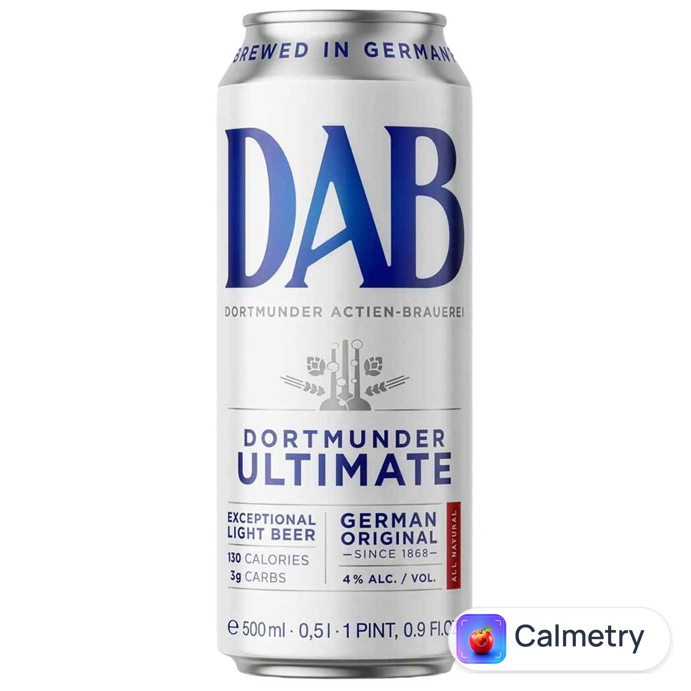 Пиво DAB Ultimate Light світле 4% 0,5л — фото продукту