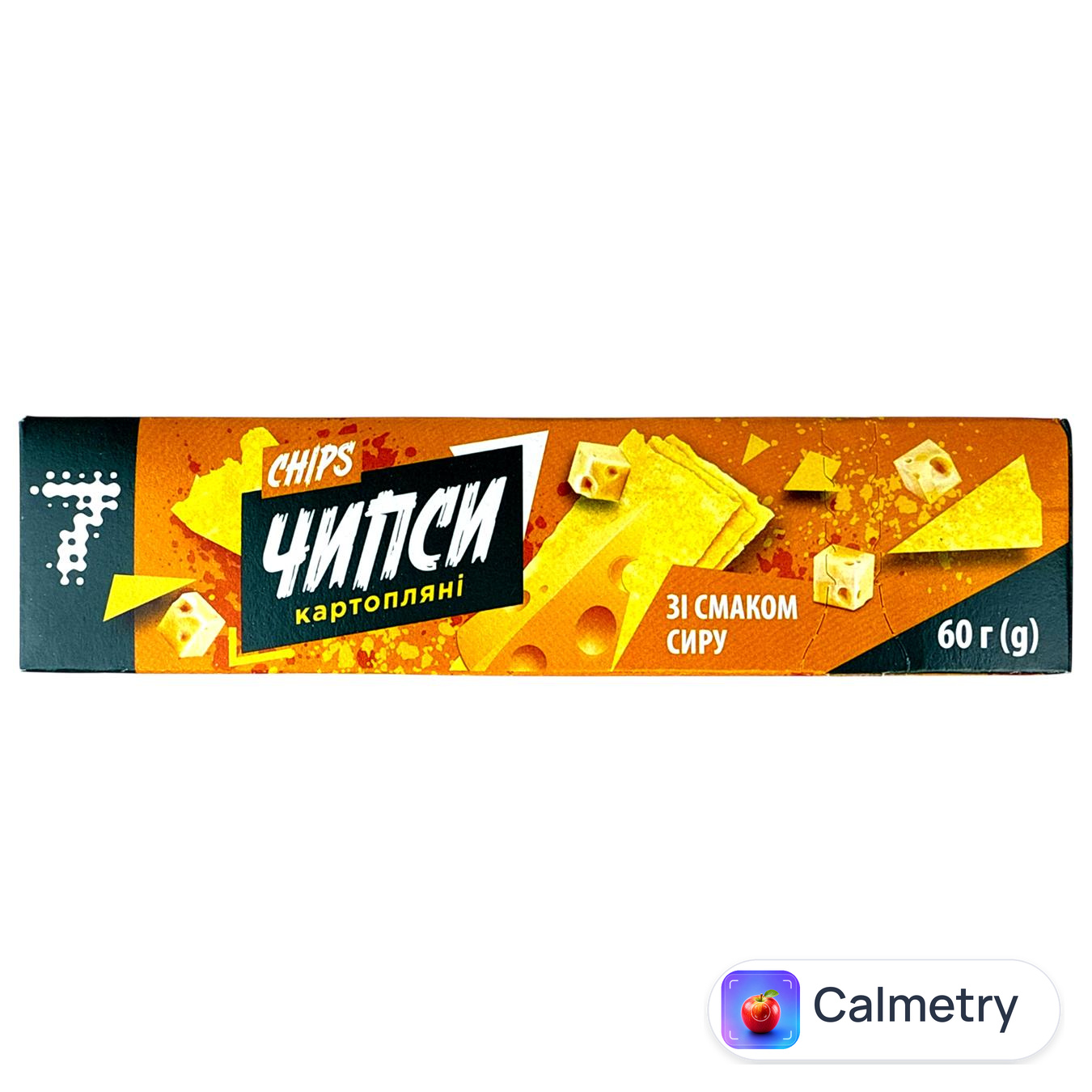 Чипси 7 зі смаком сиру 60г