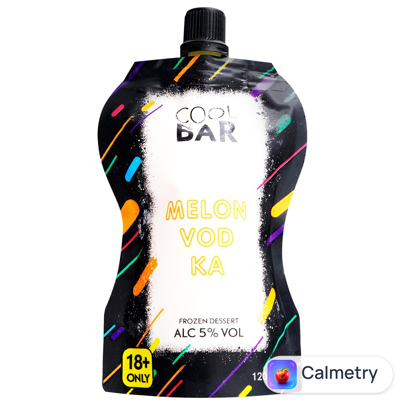 Десерт Cool Bar Melon Vodka з горілкою заморожений 5% 90г — фото продукту