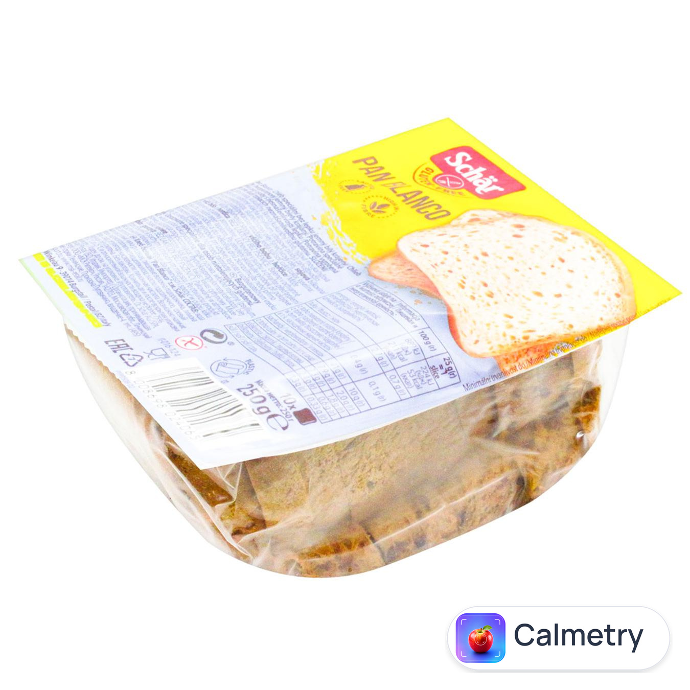 Хліб Dr.Schar Pan Blanco без глютену 250г — фото продукту