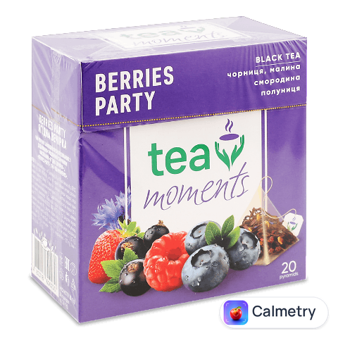 Чай чорний Tea Moments Berries Party, 20*1,8г
