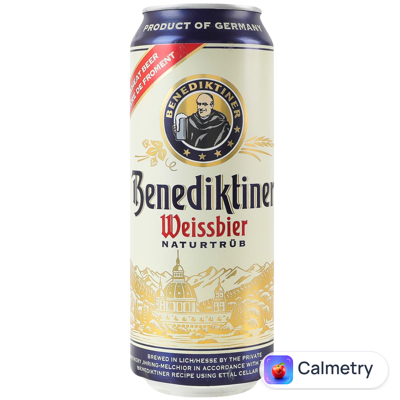 Пиво Benediktiner Weissbier світле нефільтроване 5,4% 0,5л