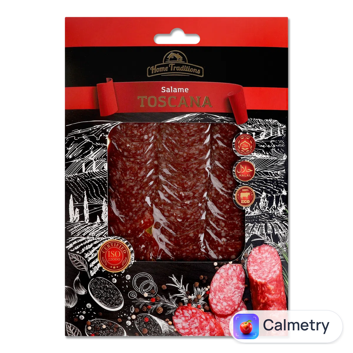 Ковбаса Home Traditions «Салямі Тоскана» с/в в/с 65г