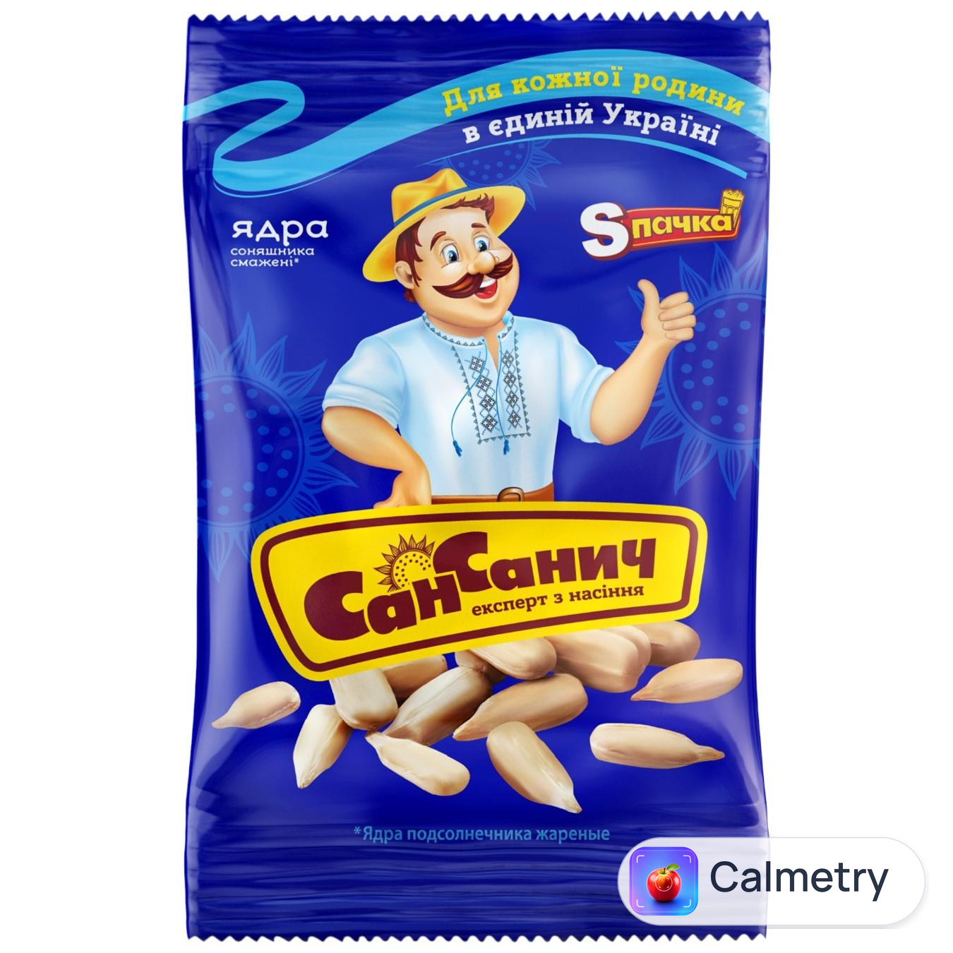 Ядра соняшника Сан Санич смажене 50г — фото продукту