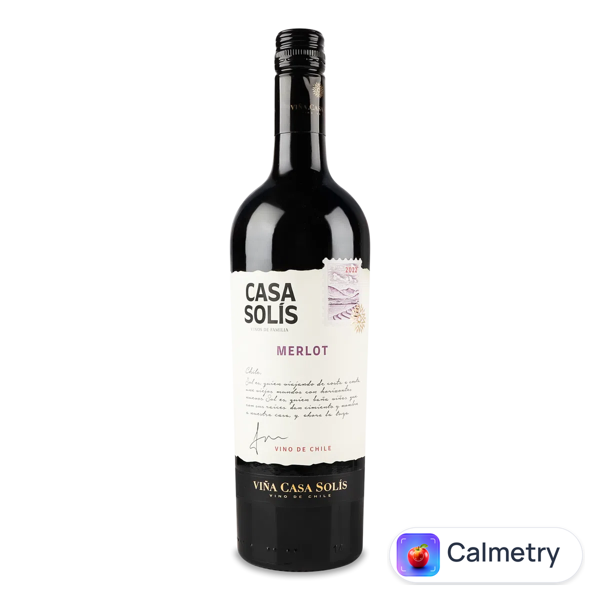 Вино Casa Solis Merlot червоне сухе 0,75л