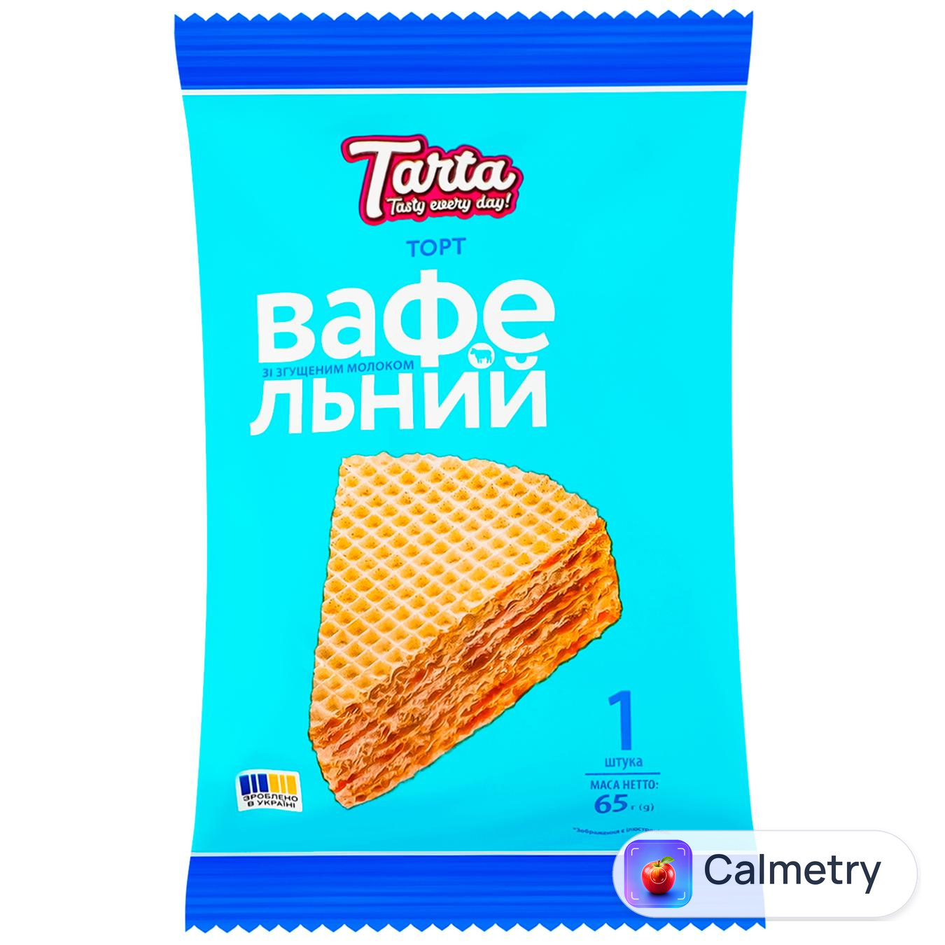 Торт Tarta Вафельний зі згущеним молоком 65г — фото продукту