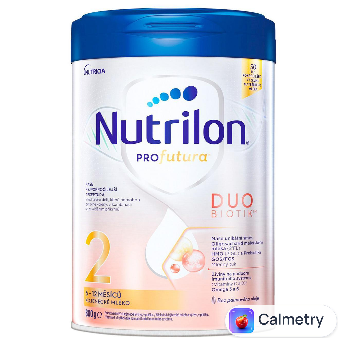 Суміш молочна суха Nutrilon Profutura 2 для дітей з 6 місяців 800г — фото продукту