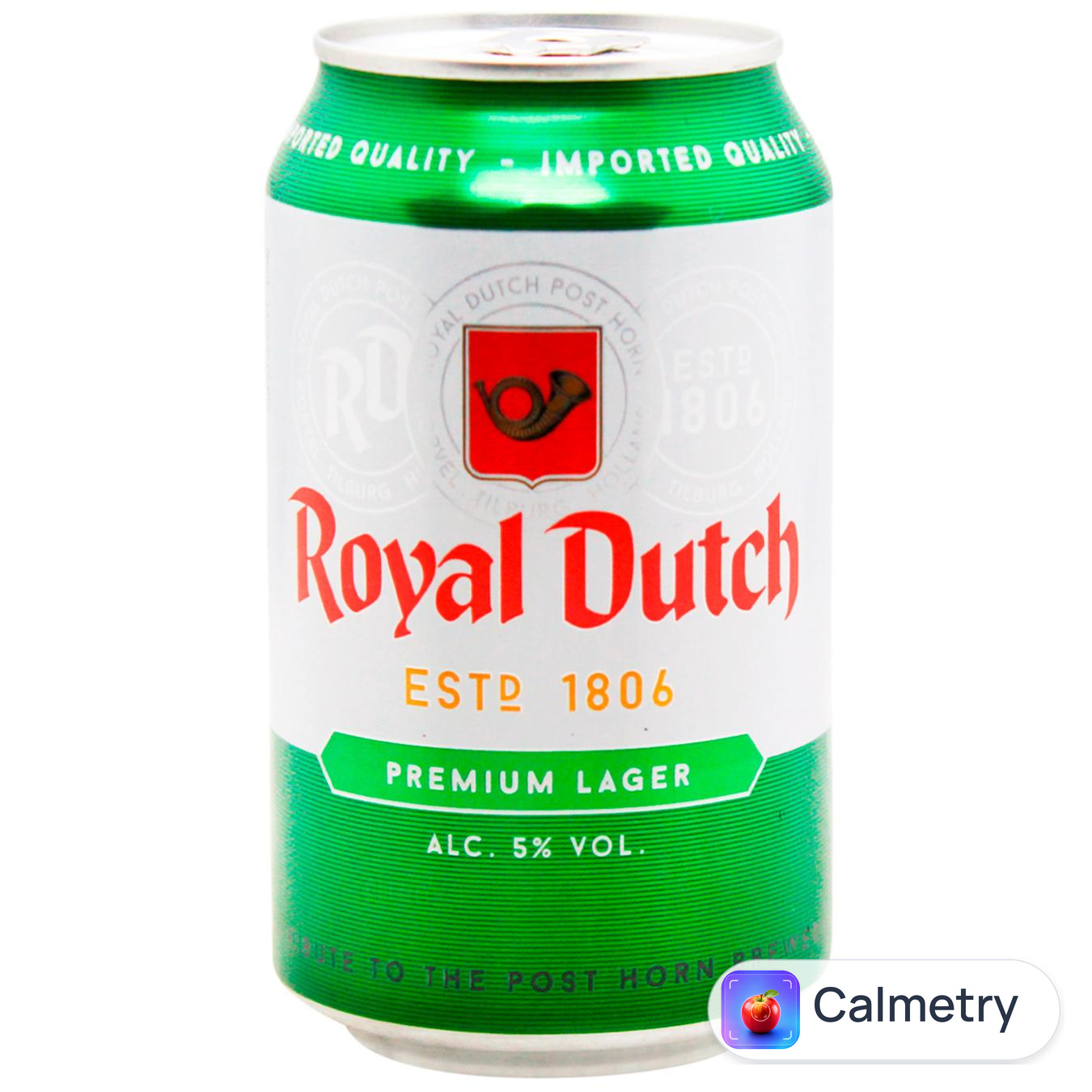 Пиво Royal Dutch Premium Lager світле фільтроване 5% 0,33л