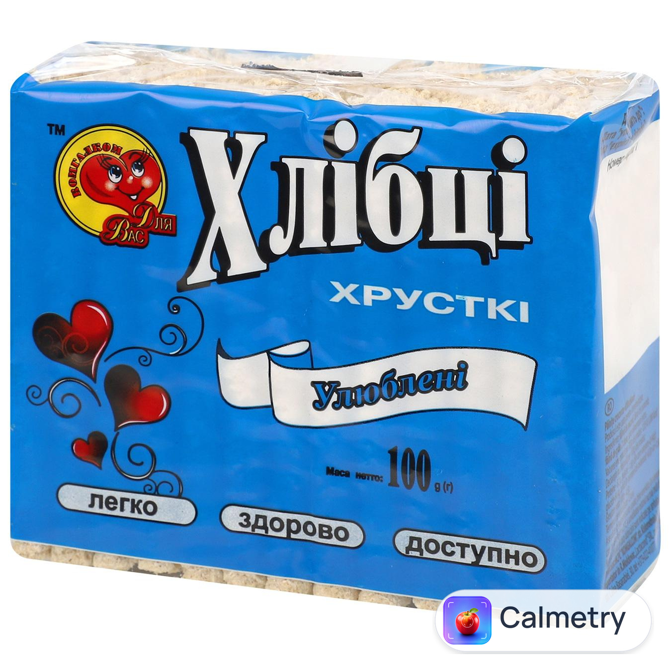 Хлібці Комгалком Для Вас Улюблені 100г