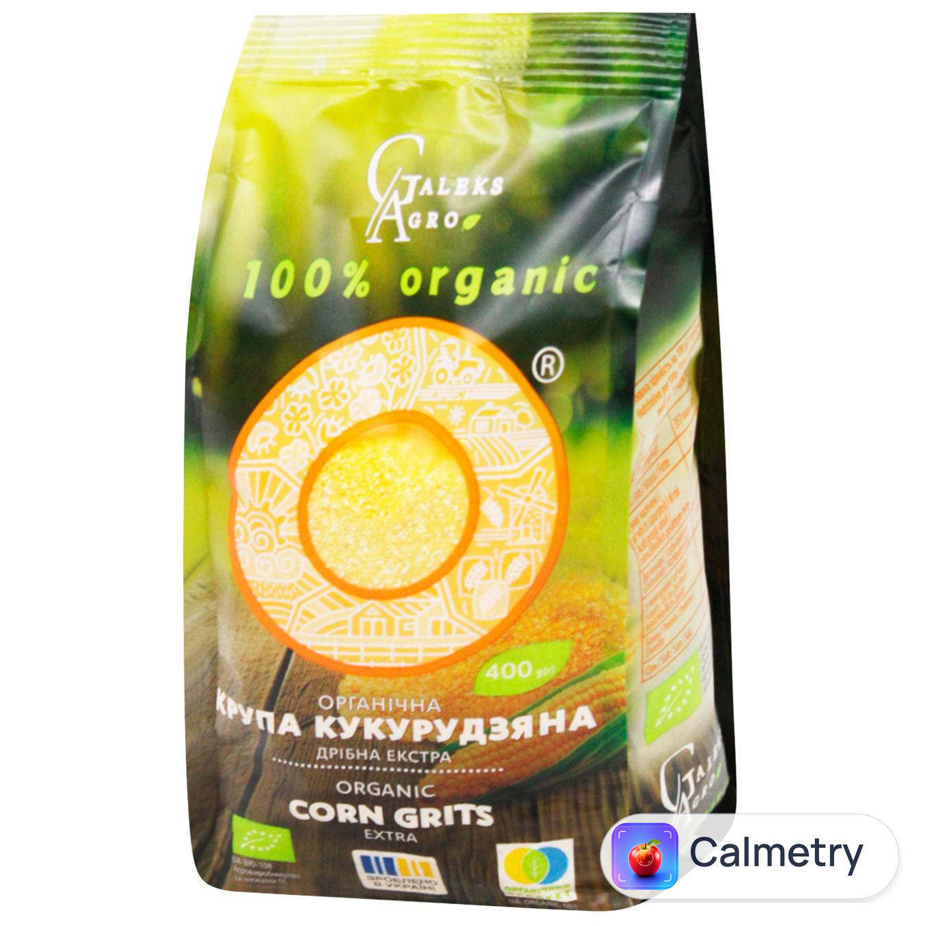 Крупа кукурудзяна Galeks-Agro органічна 400г