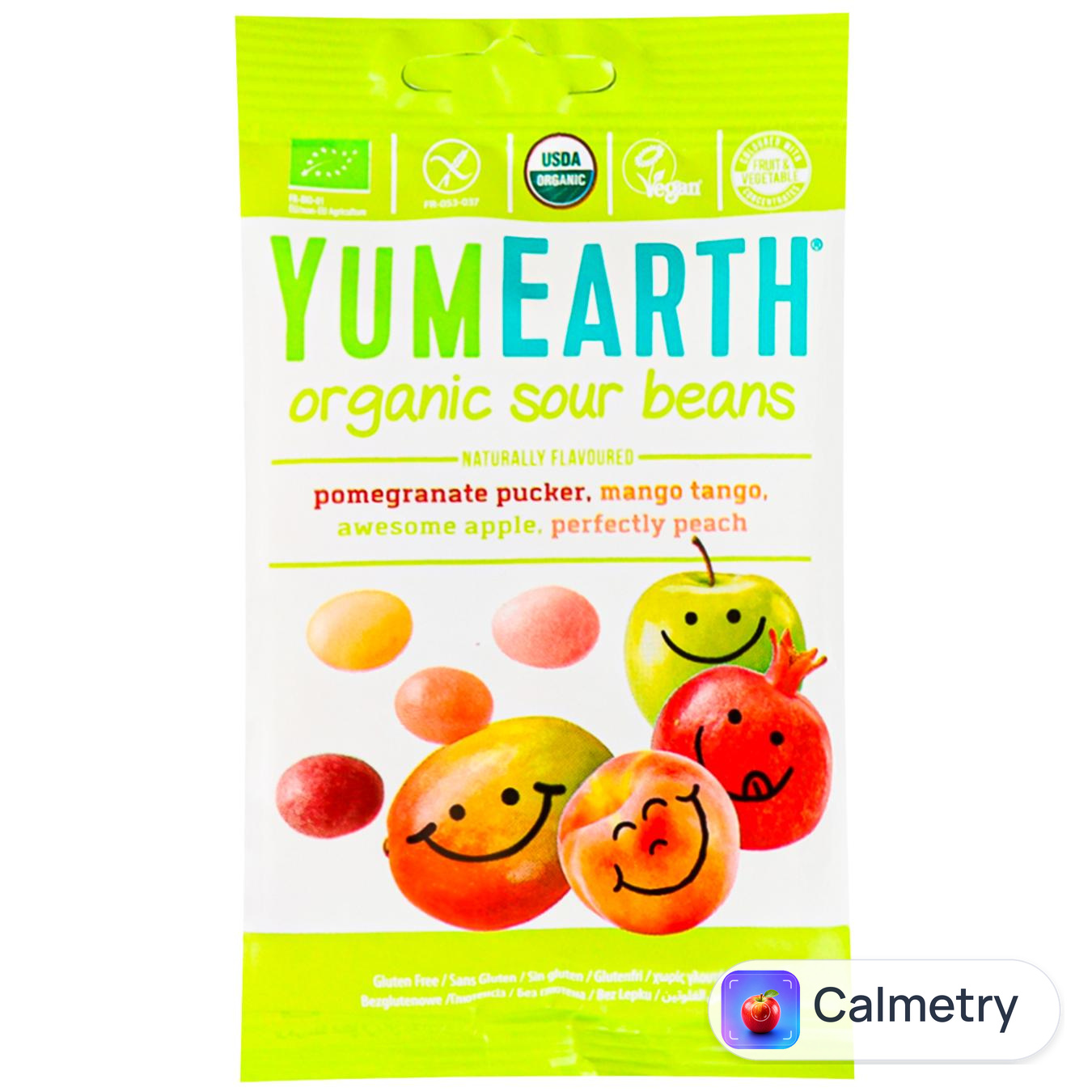 Цукерки YumEarth з кислинкою 50г