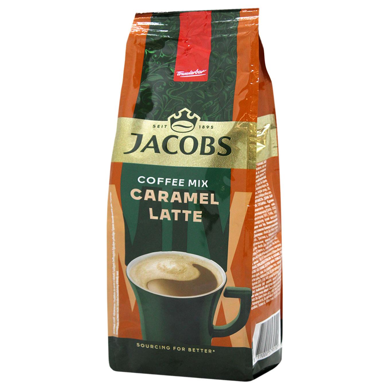 Напій кавовий Jacobs Caramel Latte 3в1 450г — фото продукту