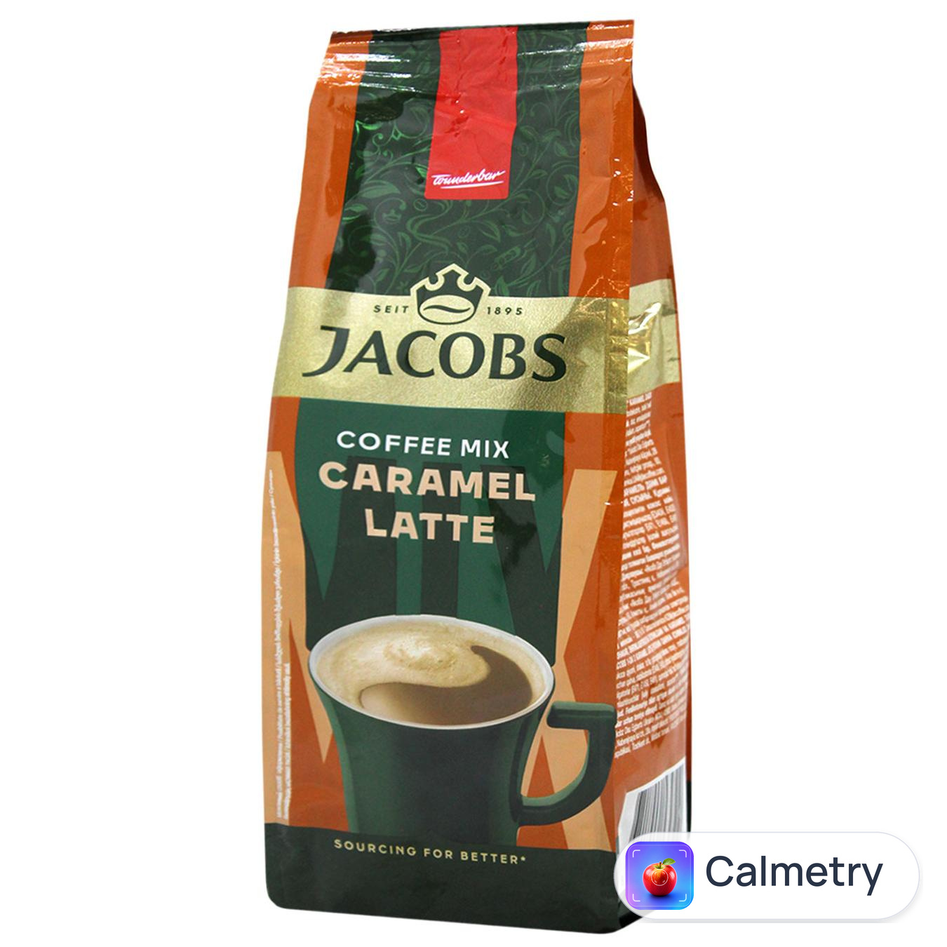 Напій кавовий Jacobs Caramel Latte 3в1 450г — фото продукту
