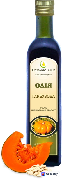 Олія Organic Oils Гарбузова холодного віджиму 500 мл