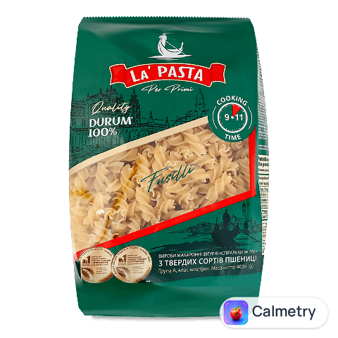 Вироби макаронні La Pasta спіраль, 400г