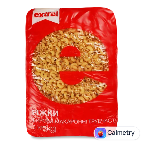 Вироби макаронні Extra! «Ріжки»