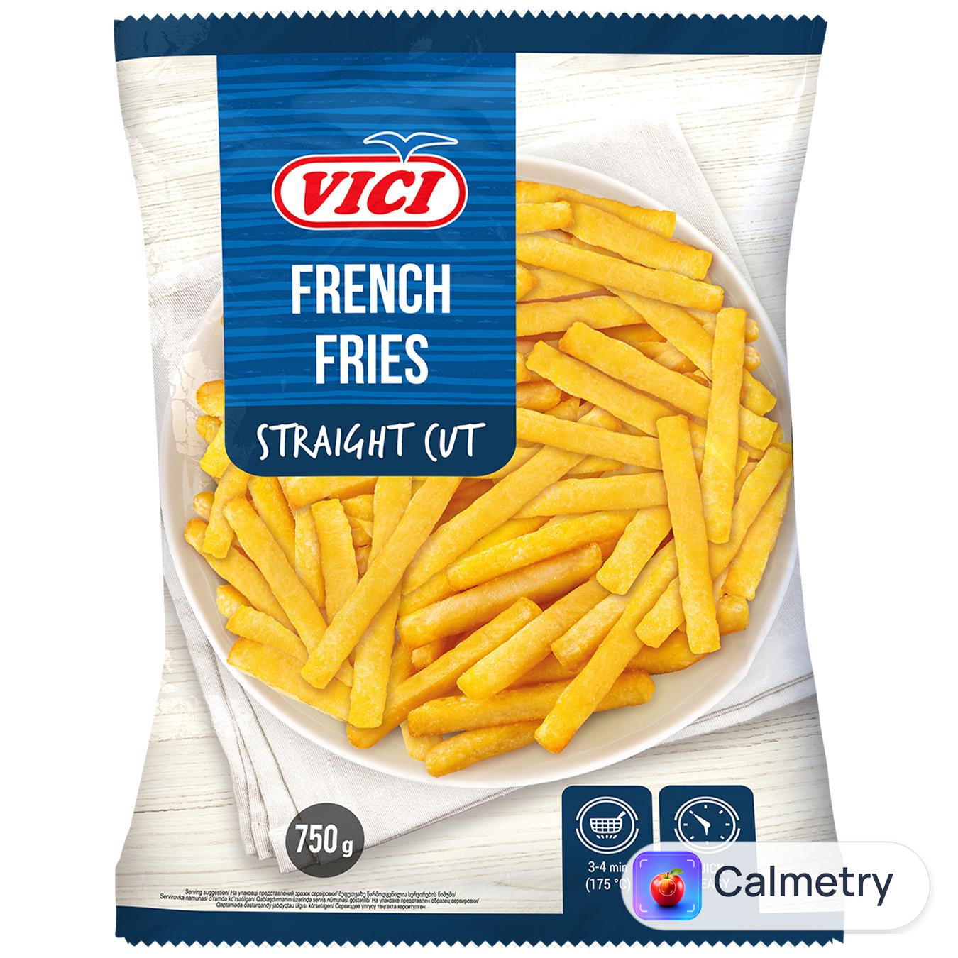 Картопля фрі VICI 9/9мм 750г