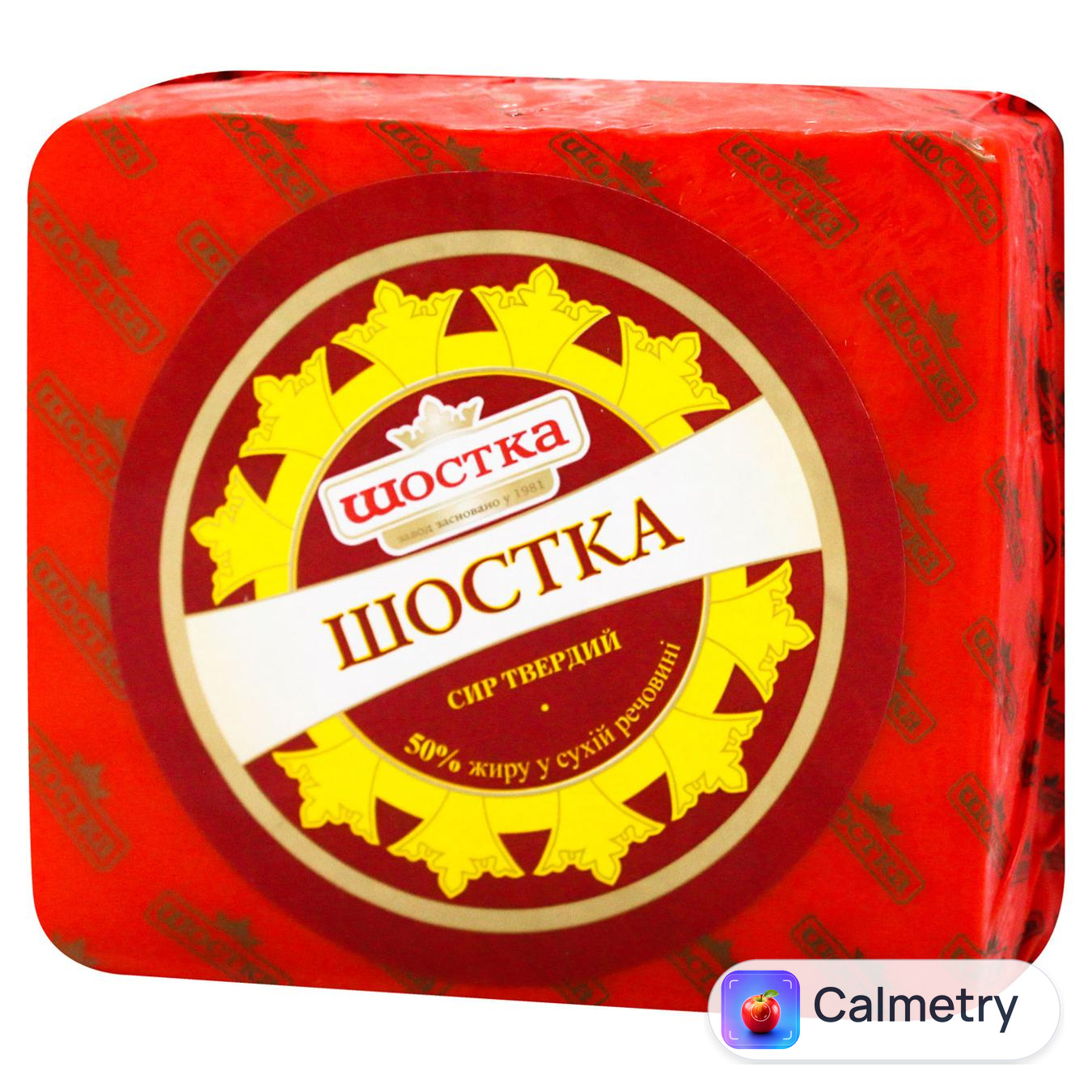 Сир Шостка твердий 50%