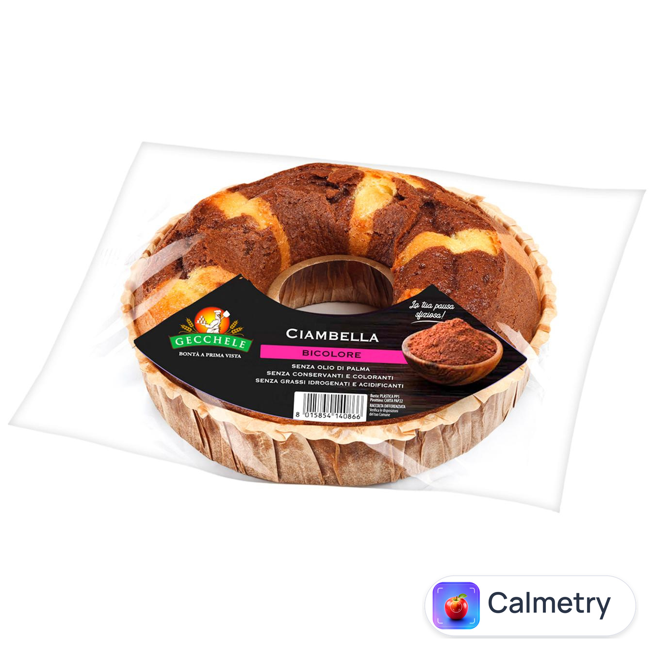 Бісквіт Gecchele Ciambella Bicolore 400г