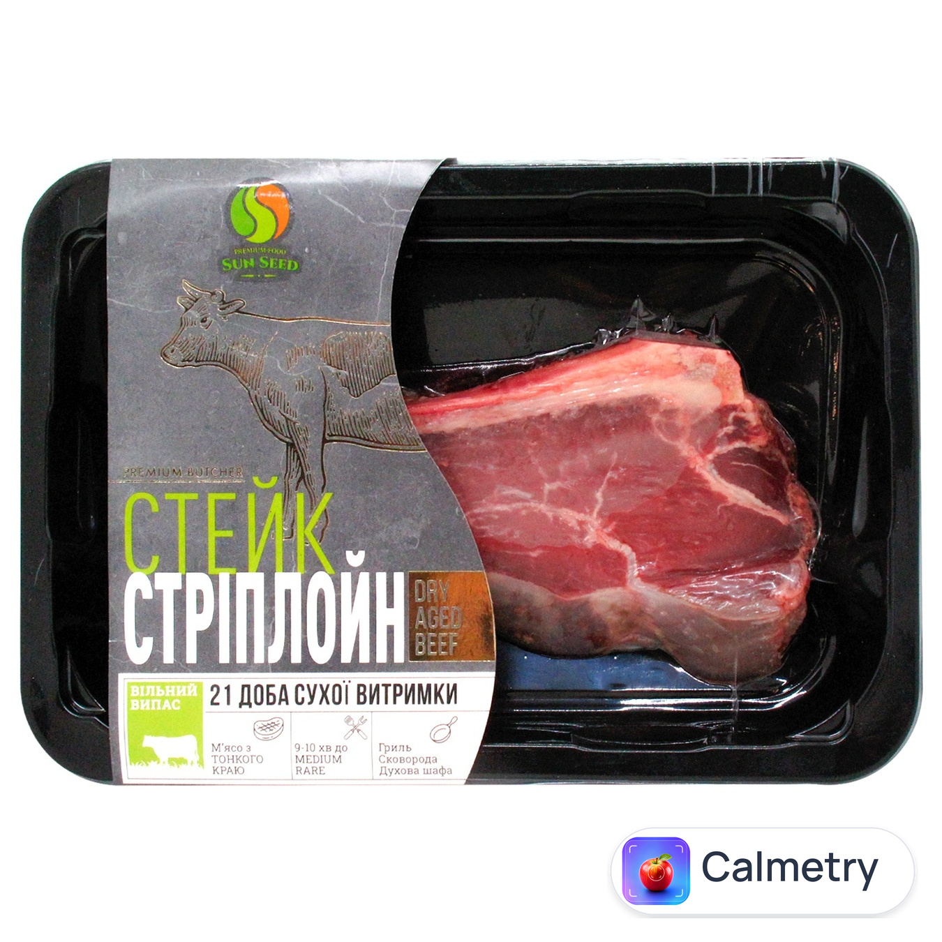 Стейк Sun Seed Стріплойн на кістці ~400г