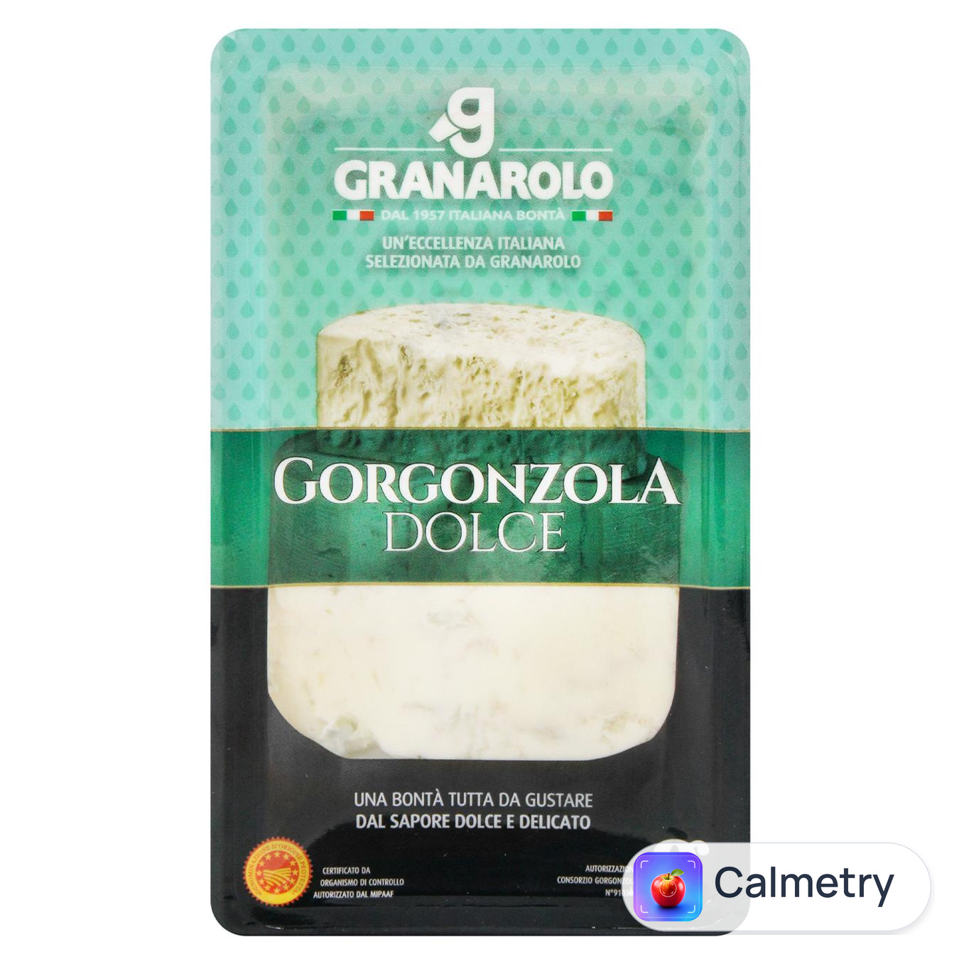 Сир Granarolo Gorgonzola Dolce DOP 48% 200г — фото продукту