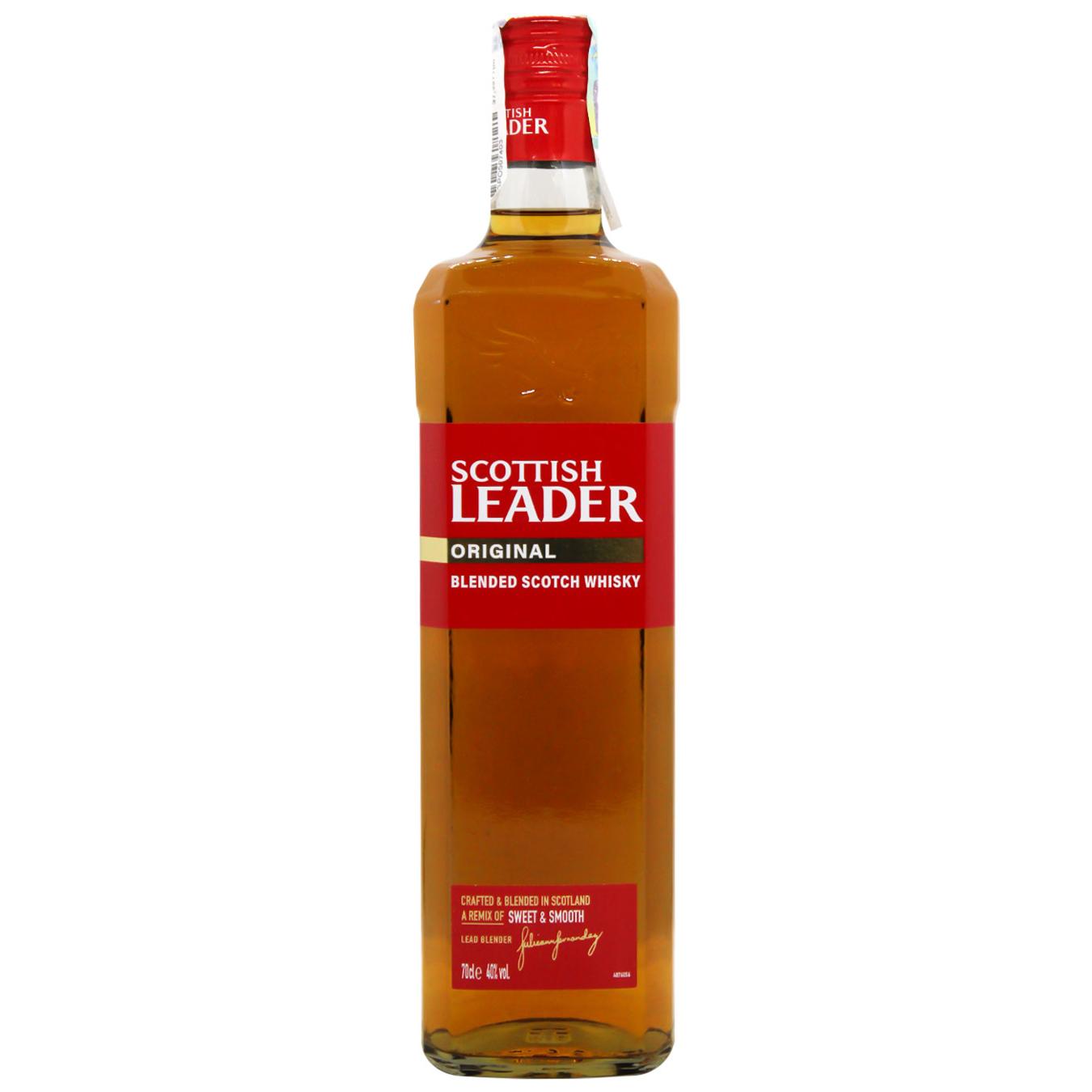 Віскі Scottish Leader 40% 0,7л — фото продукту