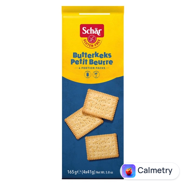 Печиво без глютену пісочне "Butterkeks - Petit beurre" Dr. Schar 165 г