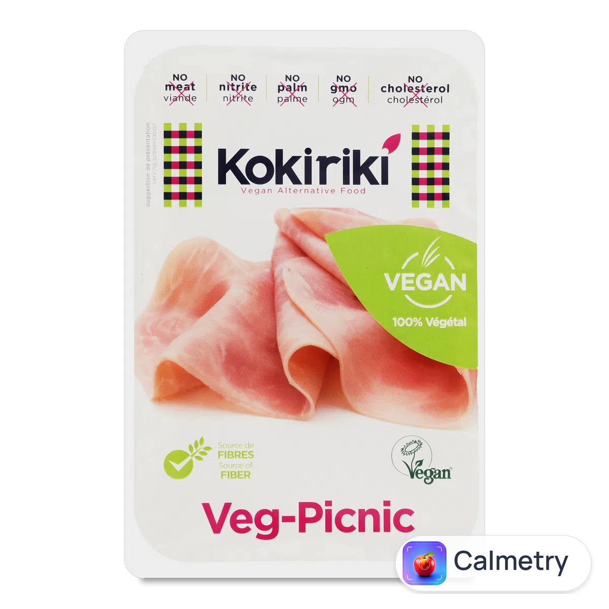 Продукт рослинний Kokiriki Шинка, веганський 200г