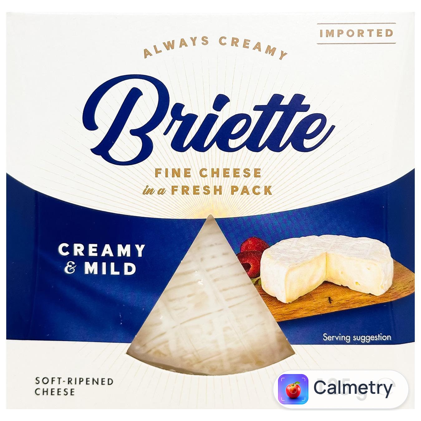 Сир Briette Creamy & Mild 60% 125г — фото продукту