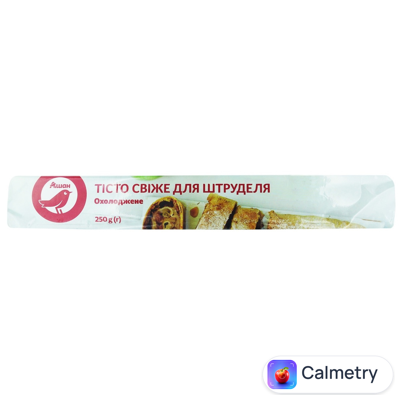 Тісто для штруделя Auchan свіже охолоджене 250г
