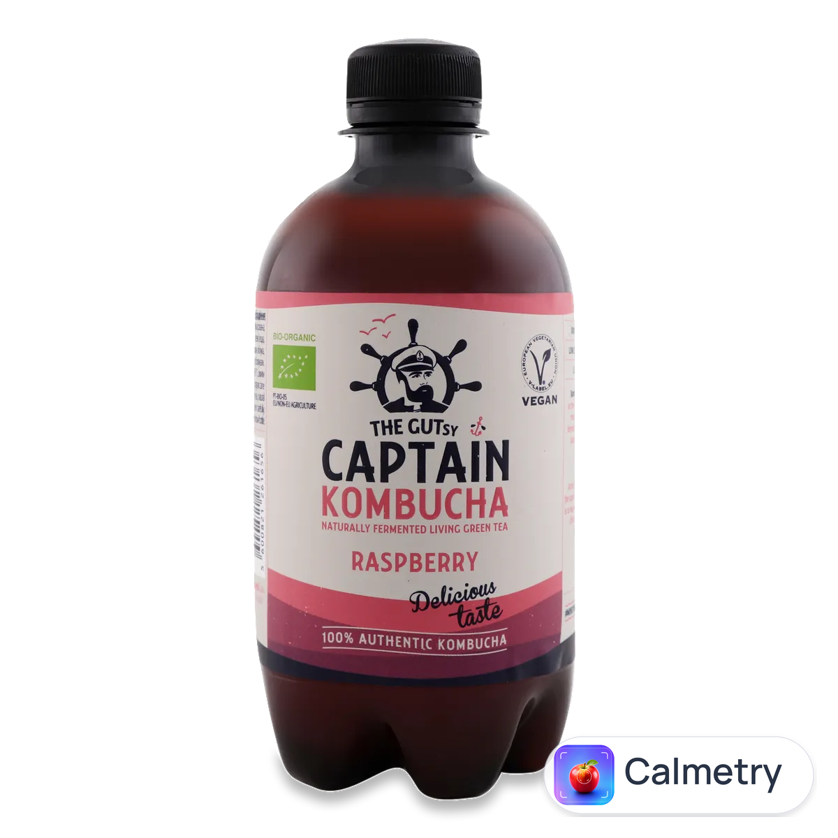 Напій The Gutsy Captain «Комбуча» малина 0,4л