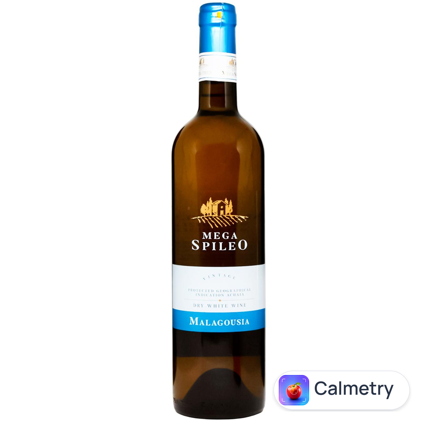Вино Cavino Mega Spileo Malagousia біле сухе 12,5% 0,75л