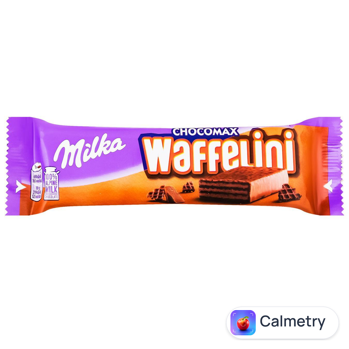 Вафлі Milka Waffelini Chocomax 31г — фото продукту