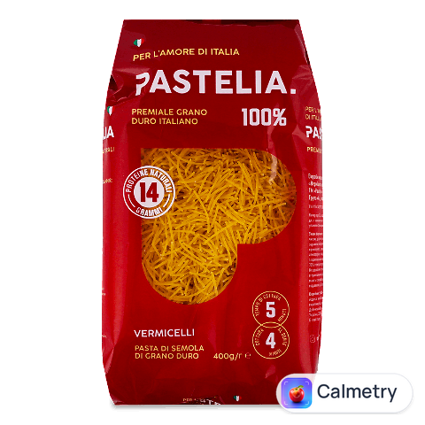 Вироби макаронні Pastelia Vermicelli, 400г