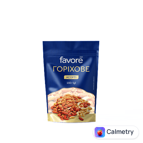 Асорті Favore горіхове, 150г