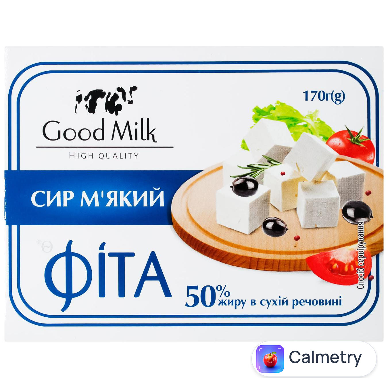 Сир м’який Good Milk Фіта 50% 170г