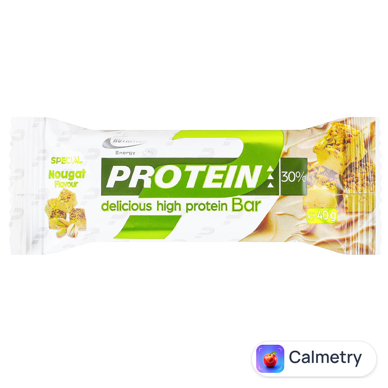 Батончик протеїновий Pro Nutrition нуга 40г — фото продукту