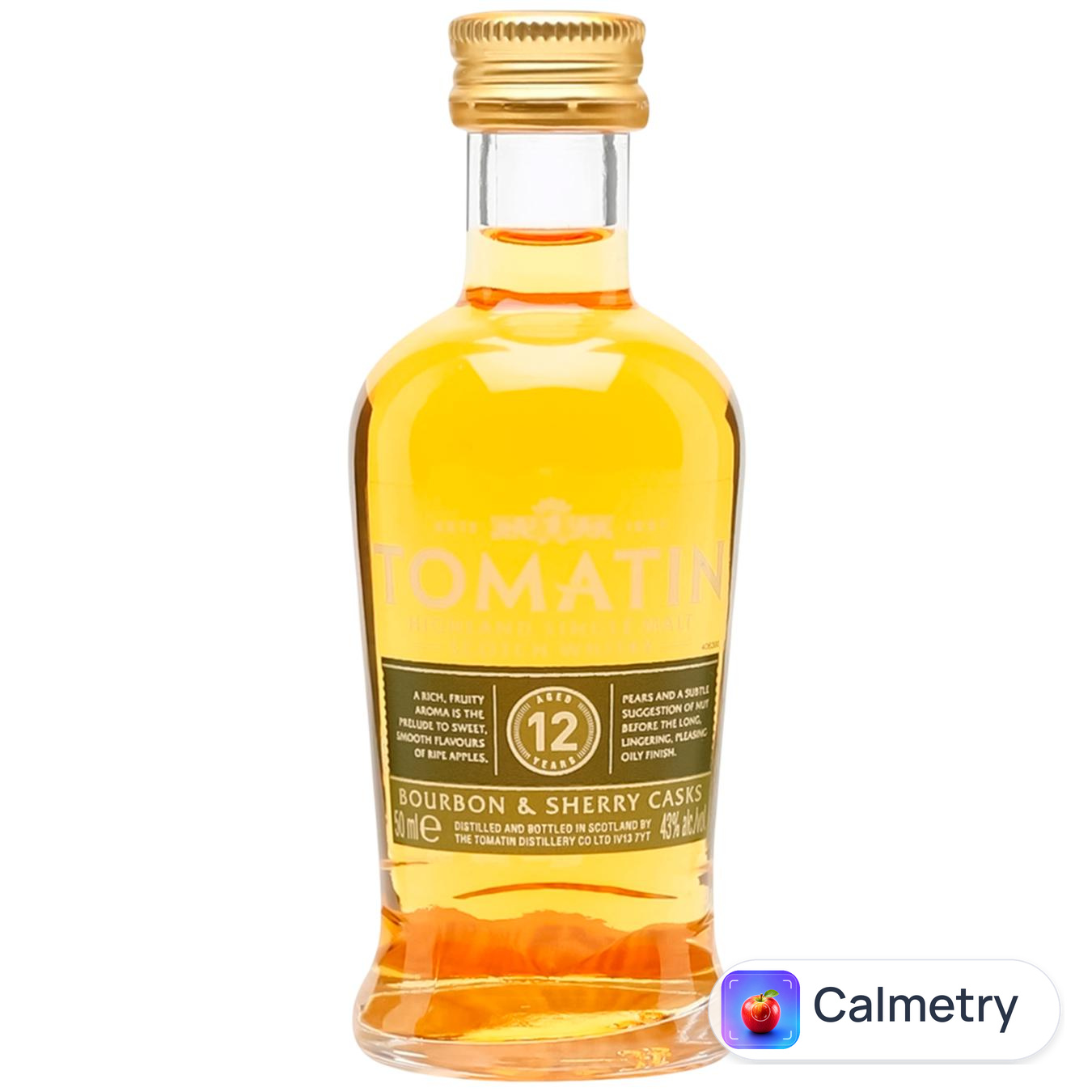 Віскі Tomatin 12 років 43% 50мл